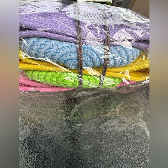 ☀️☀️Set of 5 Mini Cotton Rope Storage Baskets - Picture 5 of 8